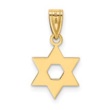 14k Star of David Pendant - XR-F1550068-5579