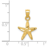 14K Starfish Pendant - K2-74435468-4963