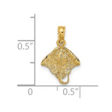 14K Stingray Charm - K7-D5D12410-2371