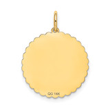14k SWEET 16 Disc Charm - XA-30C7505E-7546