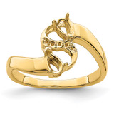 14k Synthetic Family Jewelry Ring