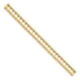 14k Tennis Jacket Blank (Per Inch) - X8-AEBA2135-2690