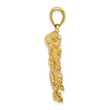 14K Textured Octopus Charm - K7-319A0F41-2988