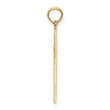 14K Textured Star Of David Charm - K8-1F2CC021-1040