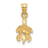 14K Turtle Pendant - K3-ECD56088-9567