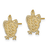 14k Turtle Post Earrings - TE-7C807B6B-4457
