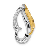 14k Two-tone Fits up to 6mm Omega, 8mm Reversible, Omega Slide - SL-9521B798-3913