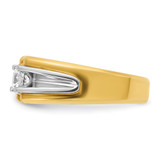 14k Two-tone IBGoodman Men's 1/2 carat Diamond Complete Ring - B5-596D6166-2711