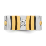 14k Two-tone IBGoodman Men's Diamond Ring Mounting - B5-0367173D-7318