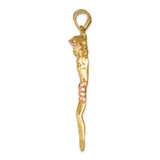 14k Two-tone Rose Corpus Pendant - C3-9B3B04C3-4702