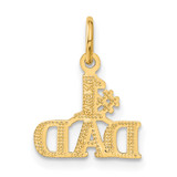 14k #1 DAD Charm - C3-C2BA8F27-4738