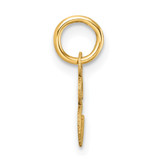 14K Uppercase Letter E Initial Charm