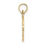 14K w/ Rhodium Charleston Palm Tree Charm