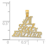14k #1 GODFATHER Charm - D3-47E818AF-1632