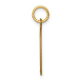 14k w/Enamel .027 Gauge Circular Engravable Disc Charm - XM-11568E19-8091