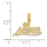 14K #1 NANA  Script Charm