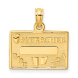 14k #1 TEACHER Charm - C3-52532D17-3554