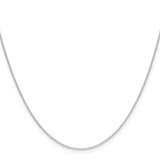 14k WG .8mm Forzantine Cable Chain - PE-A4987E00-8011