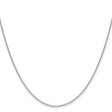14k WG 1.5mm Cable Chain - PE-AF7C450A-5389