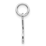 14k White Gold #1 DAD Charm - WC-4D327C58-5296