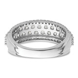 14k White Gold 1 1/2 carat Lab Grown Diamond VS/SI+ G+ Complete Fashion Band - RM-1D6B69C8-5741