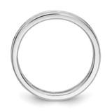 14k White Gold 1 carat Lab Grown Diamond VS/SI+ G+ Complete Channel Set Size 9 Eternity Band