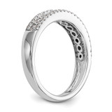 14k White Gold 1 carat Lab Grown Diamond VS/SI+ G+ Complete Fashion Band - RM-633A3C67-5616