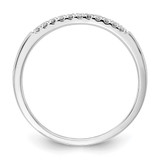 14k White Gold 1/10 carat Lab Grown Diamond VS/SI+ G+ Complete Wedding Band - RM-9EFCFA2C-6853