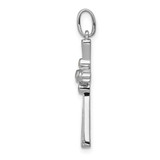14k White Gold 1/15ct. Diamond Cross Pendant - PM-01D6A1E2-5098
