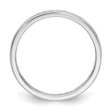 14k White Gold 1/2 carat Lab Grown Diamond VS/SI+ G+ Complete Channel Set Size 8 Eternity Band