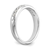 14k White Gold 1/2 carat Lab Grown Diamond VS/SI+ G+ Nine Stone Complete Fashion band - RM-A8282751-7869