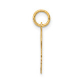 14k .013 Depth Engravable Girl Head Charm - XM-72C83C05-3314