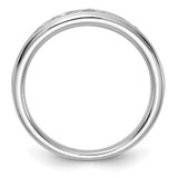 14k White Gold 1/2 carat Lab Grown Diamond VS+ F+ Complete Channel Set Band