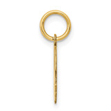 14k .018 Depth Engravable Boy Head Charm - XM-D004AF5D-3293