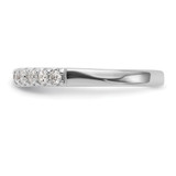 14k White Gold 1/3 carat Lab Grown Diamond VS/SI+ G+ Complete Wedding Band - RM-0A9A3CF0-6796