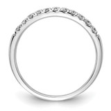 14k White Gold 1/3 carat Lab Grown Diamond VS/SI+ G+ Complete Wedding Band - RM-3B74EF92-7779
