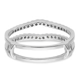 14k White Gold 1/4 carat Lab Grown Diamond VS/SI+ G+ Complete Ring Guard - RM-0F2DFE4E-2358