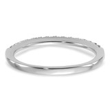 14k White Gold 1/4 carat Lab Grown Diamond VS/SI+ G+ Complete Wedding Band - RM-12FAD82F-7173
