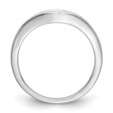 14k White Gold 1/5 carat Lab Grown Diamond VS/SI+ G+ Complete Fashion Band - RM-3262B507-5971