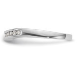 14k White Gold 1/5 carat Lab Grown Diamond VS/SI+ G+ Complete Fashion Band - RM-3262B507-5971