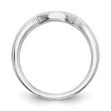 14k White Gold 1/5 carat Lab Grown Diamond VS/SI+ G+ Complete Wedding Band - RM-FA65A5DB-2275