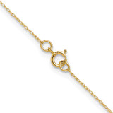 14k .4 mm Carded Cable Rope Chain - 4R-28C0CD16-4062