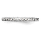 14k White Gold 1/6 carat Lab Grown Diamond VS/SI+ G+ Complete Size 6 Wedding Band - RM-29350941-3221