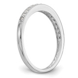 14k White Gold 1/6 carat Lab Grown Diamond VS/SI+ G+ Complete Size 6 Wedding Band - RM-29350941-3221