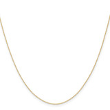 14k .4 mm Carded Cable Rope Chain - 4R-999381CF-8238
