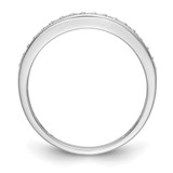 14k White Gold 1/6 carat Lab Grown Diamond VS/SI+ G+ Complete Size 9 Wedding Band - RM-61A54789-2097