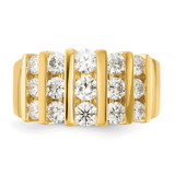 14k 1 1/2 carat Lab Grown Diamond VS/SI+ G+ Complete Fashion Band - RM-AF74D587-1282