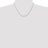 14K White Gold 18 inch 1.75mm Parisian Wheat with Lobster Clasp Chain