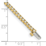 14k 1 1/4 carat Lab Grown Diamond VS/SI+ G+ Round Tennis Bracelet