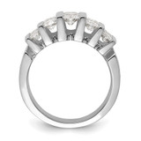 14k White Gold 2 carat Lab Grown Diamond VS/SI+ G+ Complete Fashion Band - RM-4B9238ED-1683